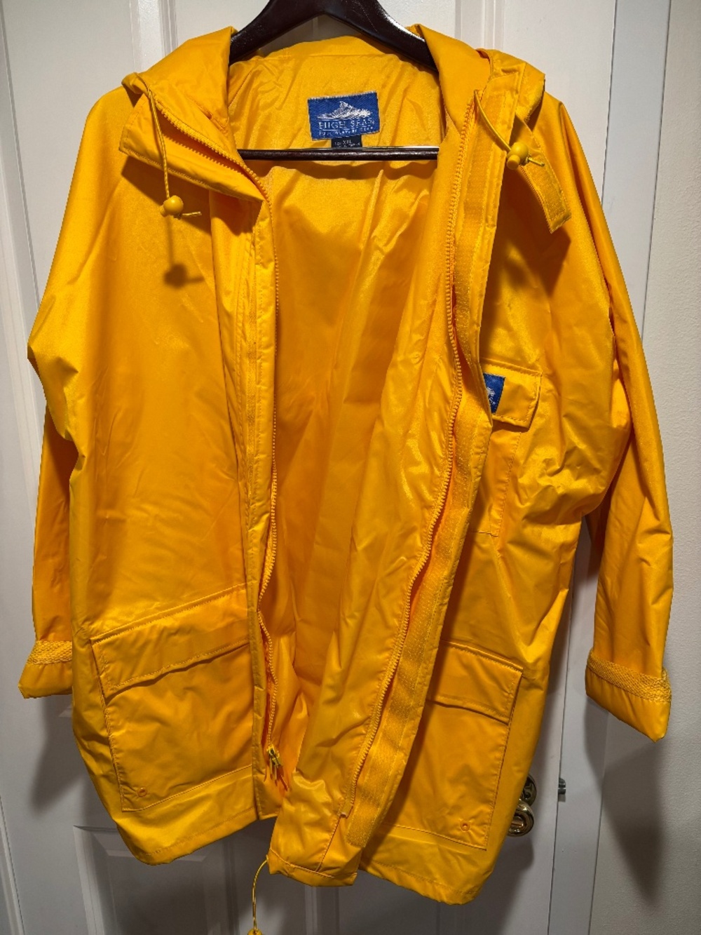 High Seas, rain jacket,yellow, XXL